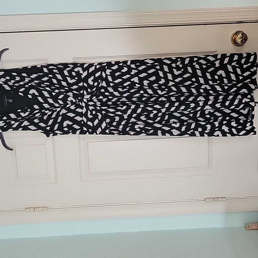 White House Black Market Elegant Black Dress